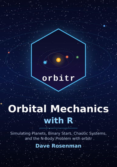 Orbital Mechanics with R book cover
